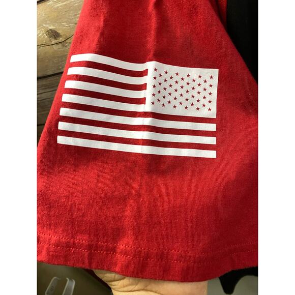 Hyfol Freedom Defender USA Graphic Spartan Mask Tee Shirt Men's 3XL - Picture 7 of 10